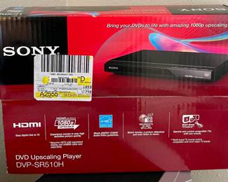 SONY DVD UPSCALING PLAYER - *NEW