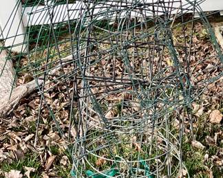 Wire Plant Cages and Border Sections 