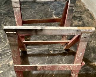 Wooden Sawhorses 