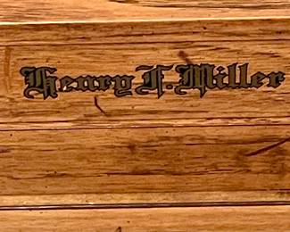 HENRY F. MILLER PIANO W/STOOL