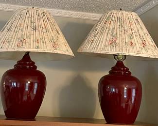 Vintage Ginger Jar Lamps