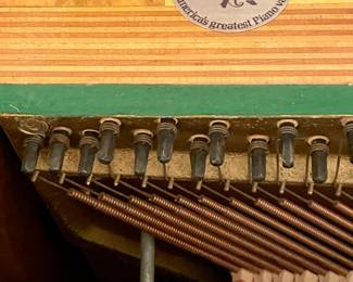 HENRY F. MILLER PIANO W/STOOL