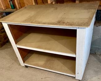 Shop Bench/Storage on Casters