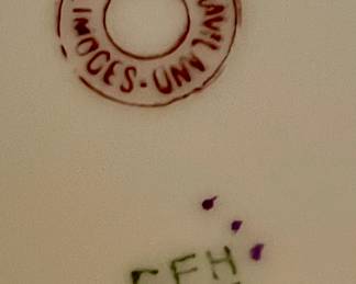 Vintage Limoges Covered Casserole 