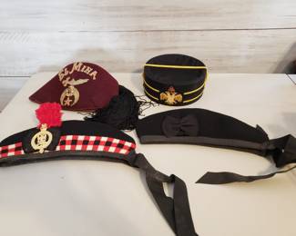 CEREMONIAL SOCIETY HATS