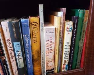 GALVESTON & JEAN LAFITTE BOOKS