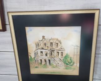 JEAN LAFITTE'S HOUSE PRINT