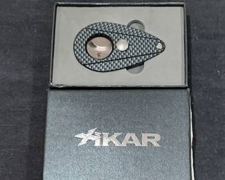 New In Box Xikar carbon fiber cigar cutter