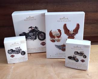Harley-Davidson Hallmark ornaments