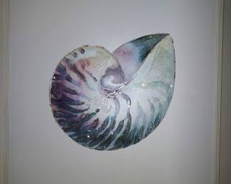 Sea shell painting