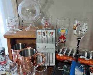 Barware and supplies
