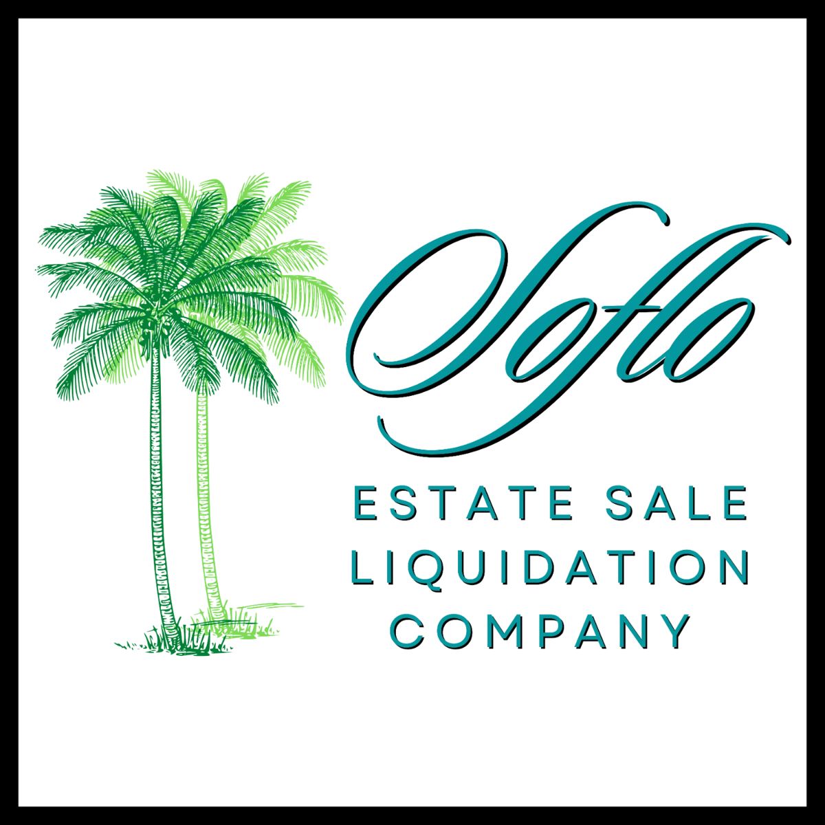 Black Ivory Classy Feminine Real Estate Logo Instagram Post Square