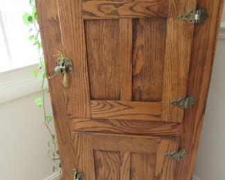 Repro Oak Ice Box - Great storage!