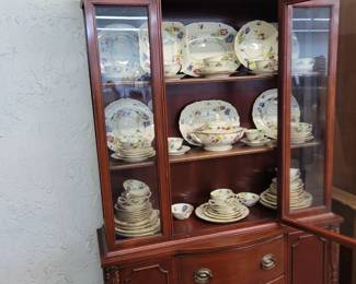 109 Pieces of Black Knight "Wild Rose" China 