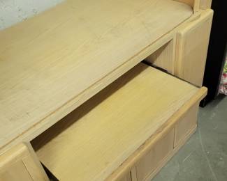 Vintage 80's Media Cabinet