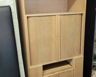 Vintage 80's Media Cabinet 