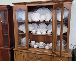 Oak  China Cabinet 
