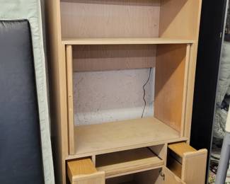 Vintage 80's Media Cabinet 