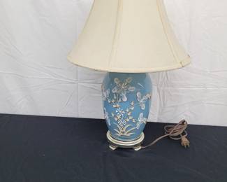 Vintage Floral Lamp