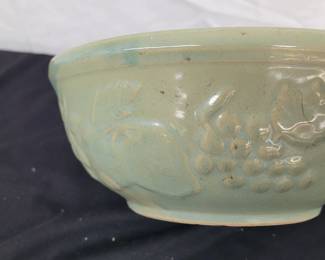 Green Serving Bowl