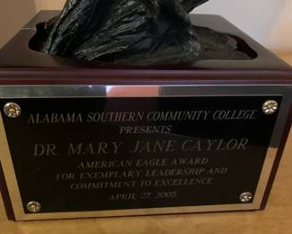 #108	Iron American Eagle Leadership Award 21" Tall	 $150.00 
