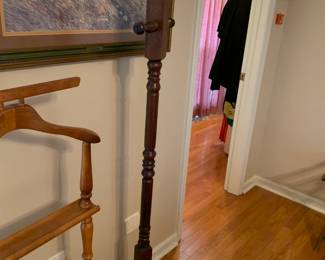 #89	Coat Rack with 4 Pegs 63" Tall	 $45.00 
