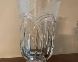 #128	"Swan Lake" Waterford Numbered 379/2500 by Kenneth Evoy "Thumbprint	 $125.00 
