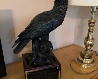 #108	Iron American Eagle Leadership Award 21" Tall	 $150.00 
