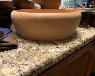 #178	Wooden Dough Bowl - 12x4	 $20.00 
