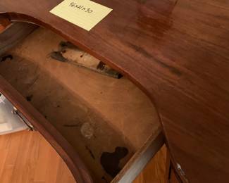 #83	Kindey Shaped 9 Drawer Desk 46x21x30	 $175.00 
