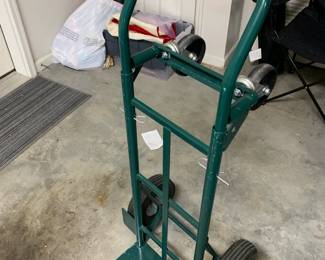 #115	Green 4 Wheel Hand Truck	 $40.00 
