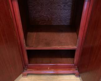 #100	Bar Cabinet 28x24x40 (as is finish)	 $125.00 
