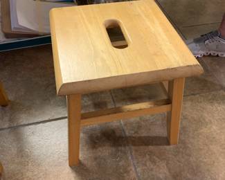 #182	 Wood Step Stool 12x12	 $20.00 
