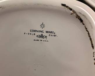 #173	Blue Cornflower Pyrex - 6 pieces	 $30.00 
