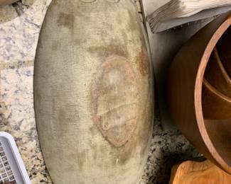 #179	Wooden Oval Dough Bowl - 18x10	 $20.00 
