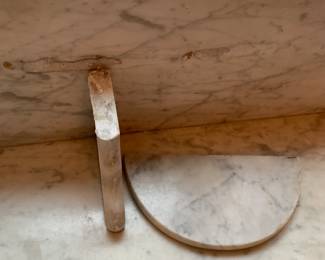 #8	Marble Top Wash Stand 1 Drawer 28x21x28-38	 $250.00 
