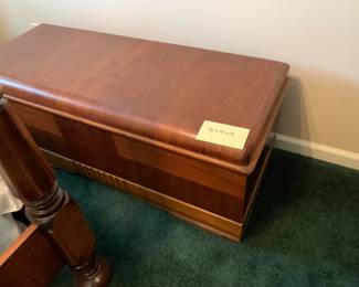 #45	Waterfall Cedar Chest with Tray 48x19x19	 $125.00 

