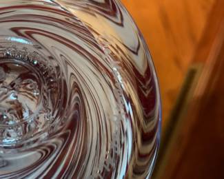 #136	Univ. of Alabama Education "Hall of Fame" Signed & Stamped Vase 	 $75.00 
