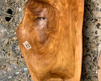 #180	Natural Burled Wood Bowl - 12x10	 $25.00 
