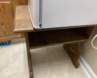 #44	Wood School Desk 15x26x24	 $45.00 
