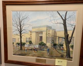 #38	Teresa Reid Print Rock from Big Spring Park 1975	 $100.00 
