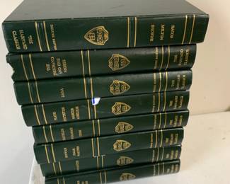 #117	Set of 8 Harvard Classics	 $80.00 
