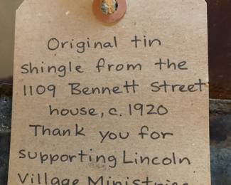 #154	Hand-Painted Roof Tile 14x9.5"	 $75.00 
