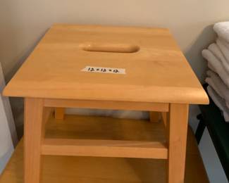 #65	Pine Stool 12x12x12	 $20.00 
