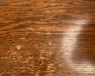 #7	Round End Table 24x26 (as is finish)	 $75.00 
