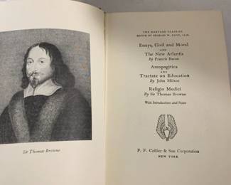 #117	Set of 8 Harvard Classics	 $80.00 
