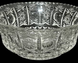 Star of David Glass Bowl