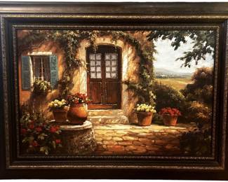 Large Pastoral Retreat Art Print