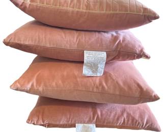 Salmon Accent Pillows
