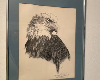 Signed and Numbered Eagle 
